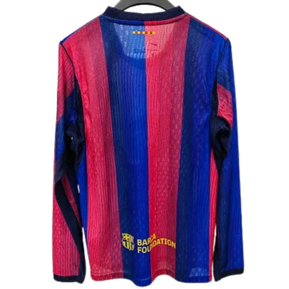 FC Barcelona Heimtrikot Langarm Spielerversion 2026/27