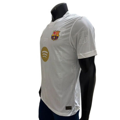 Barcelona Concept Player Version Soccer Jersey 2026/27 White