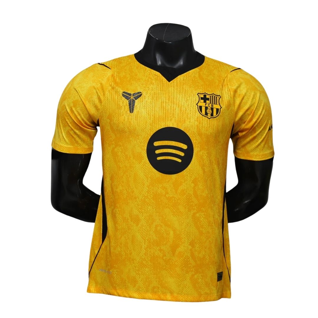 Barcelona Special Version Spielerversion Fußballtrikot 2026/27 Gelb