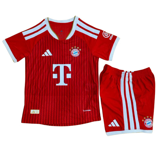 Kinder FC Bayern München Heimtrikot-Set Spielerversion - Trikot+Hose 2026/27