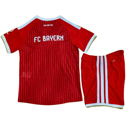 Kid's Bayern Munich Home Jersey Kit Player Version - Jersey+Shorts 2026/27