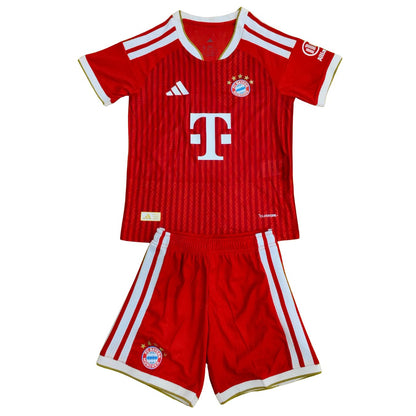 Kid's Bayern Munich Home Jersey Kit Player Version - Jersey+Shorts 2026/27