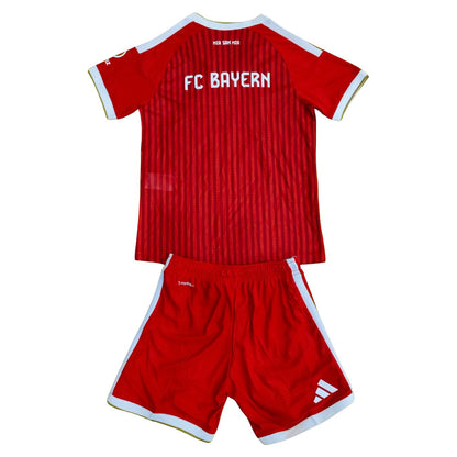 Kid's Bayern Munich Home Jersey Kit Player Version - Jersey+Shorts 2026/27
