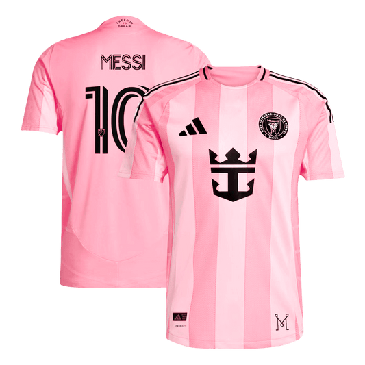 MESSI #10 Inter Miami CF Thuisshirt Spelersversie 2025 Roze