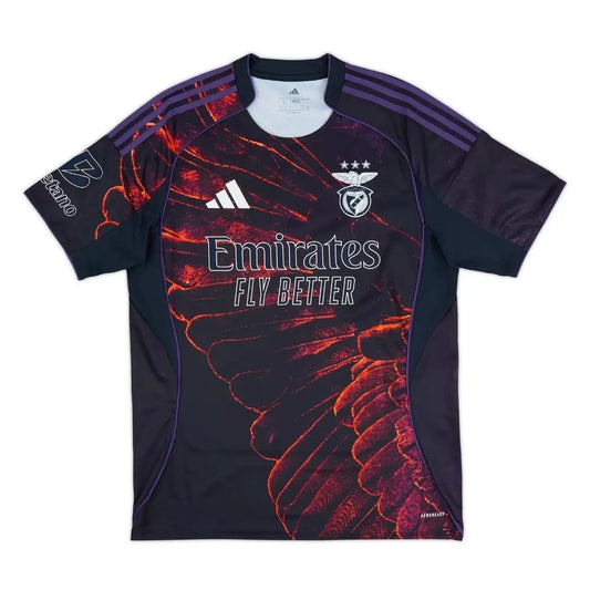 Benfica Fourth Away Soccer Jersey 2025/26