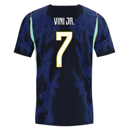 Vini Jr. #7 Brasil bortetrøye VM 2026 spillerversjon fotballdrakt
