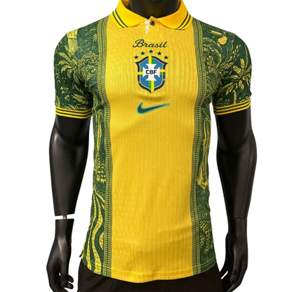 Brazil Player Version Special Soccer Jersey 2026 Yellow