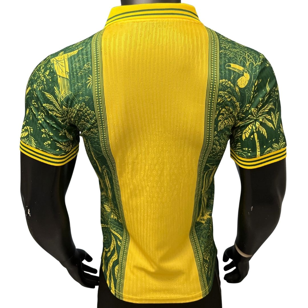 Brazil Player Version Special Soccer Jersey 2026 Yellow
