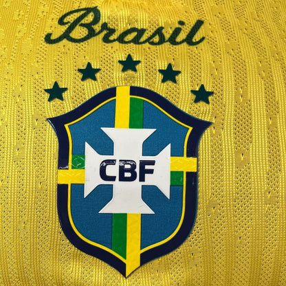Brazil Player Version Special Soccer Jersey 2026 Yellow