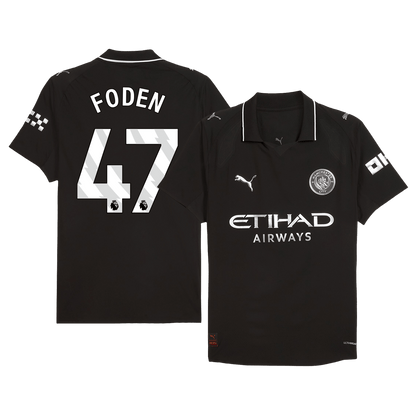 FODEN #47 マンチェスター・シティ 2025/26 アウェイ 選手仕様ユニフォーム