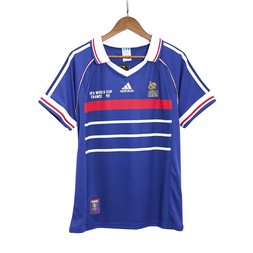 France 1998 World Cup Home Retro Football Jersey