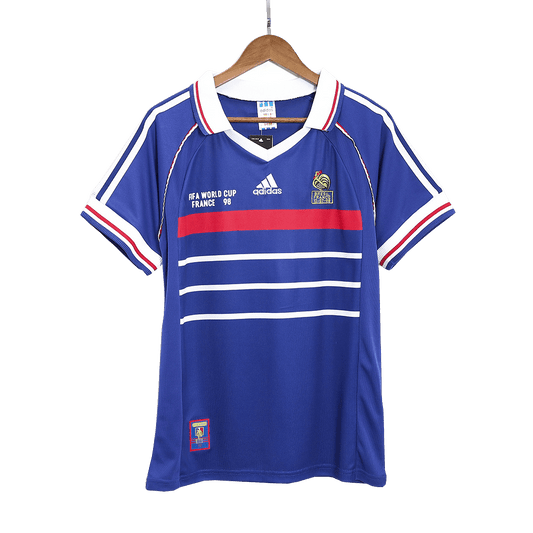 France 1998 World Cup Home Retro Football Jersey