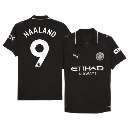 Φανέλα HAALAND #9 Manchester City Away Player Version 2025/26