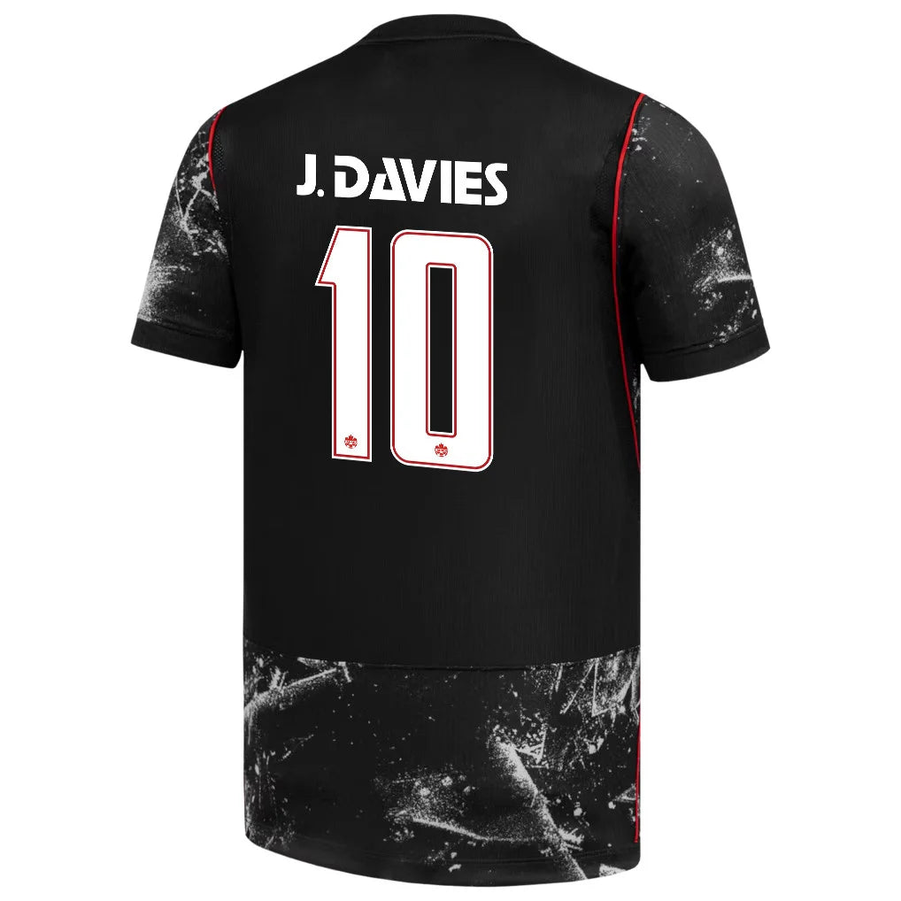J. DAVID #10 Εκτός Έδρας Φανέλα Ποδοσφαίρου Καναδά Παγκόσμιο Κύπελλο 2026