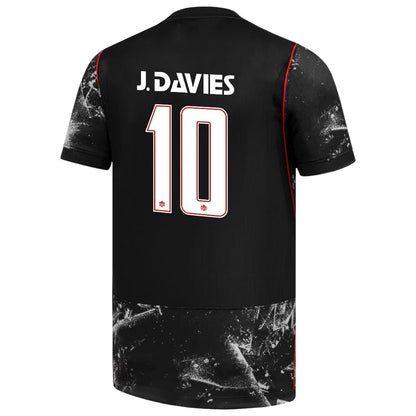 J. DAVID #10 Εκτός Έδρας Φανέλα Ποδοσφαίρου Καναδά Παγκόσμιο Κύπελλο 2026