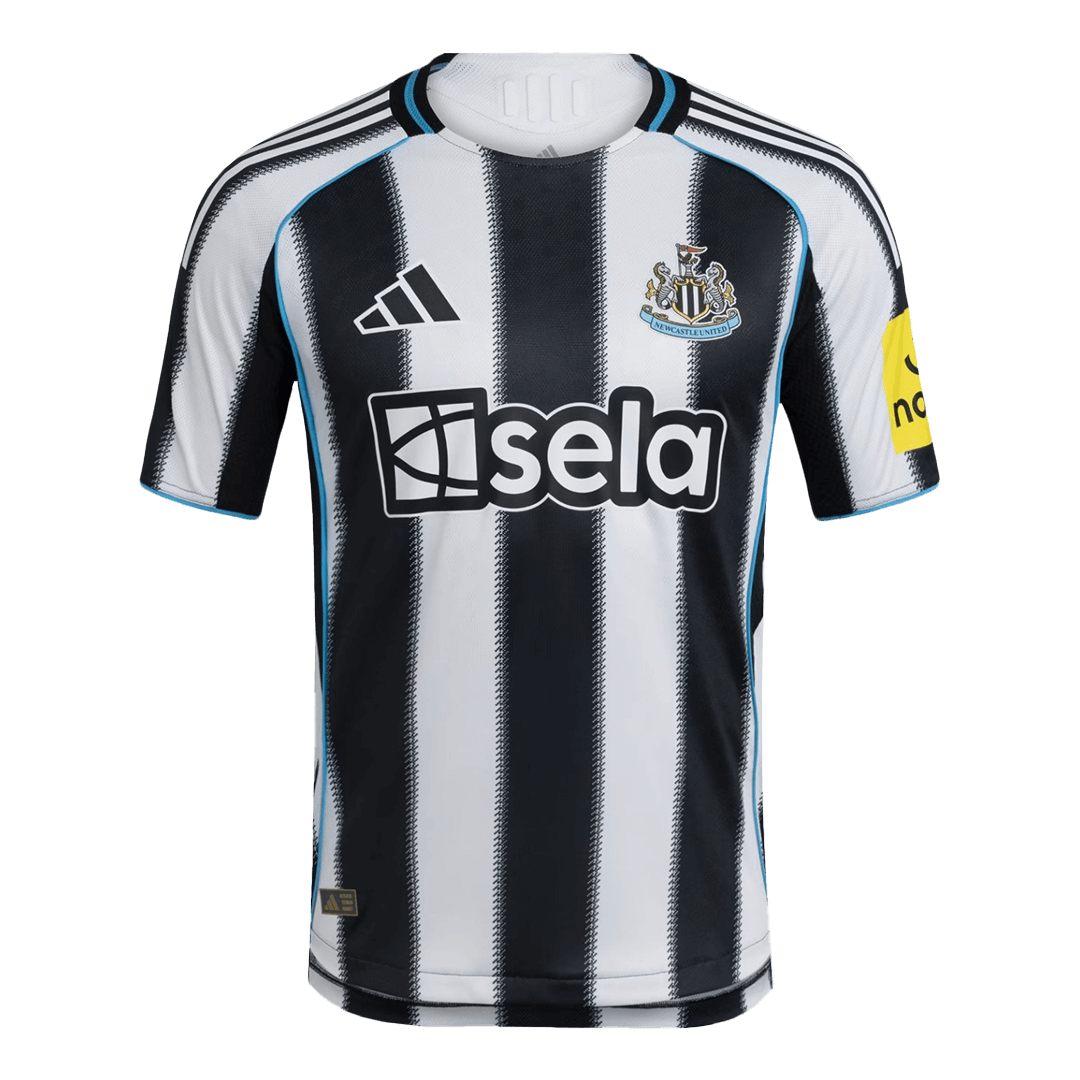 Επίσημη εμφάνιση εντός έδρας Newcastle United 2025/26 (Player Version) Ασπρόμαυρη