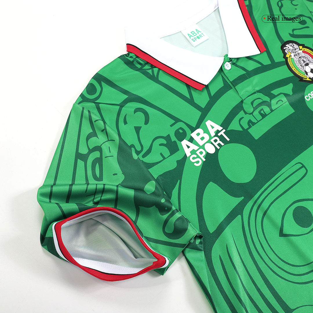 Maillot de football rétro domicile Mexique 1998