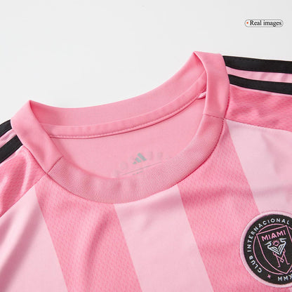 Inter Miami CF Kid's Home Soccer Jersey Kit (Jersey+Shorts) 2025 Pink