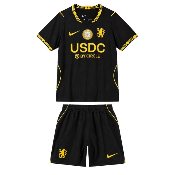 キッズ チェルシー USDC アウェイキット - ユニフォーム＋パンツ 2026/27
