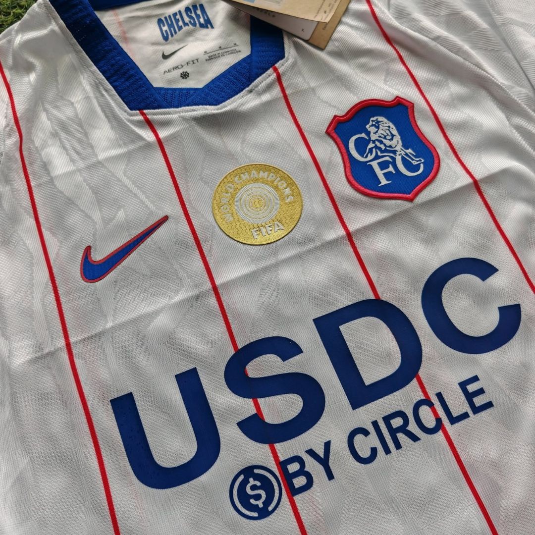 Chelsea USDC by Circle Gold Third Away Soccer Jersey 2026/27