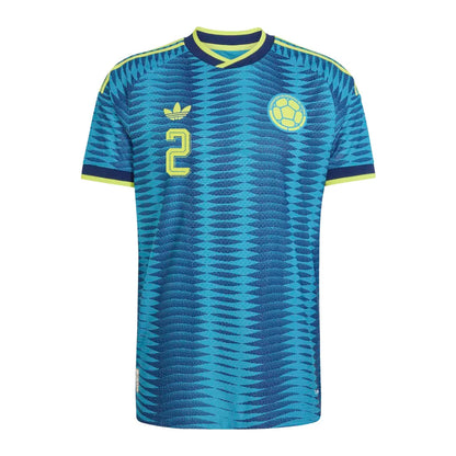 Muñoz #2 Colombia spillerversjon bortedrakt fotballdrakt VM 2026