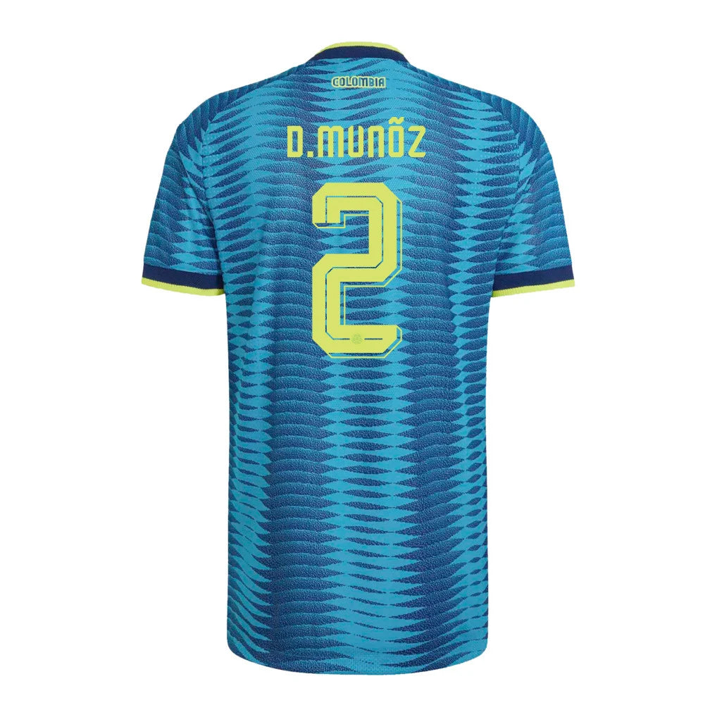 Muñoz #2 Colombia spillerversjon bortedrakt fotballdrakt VM 2026