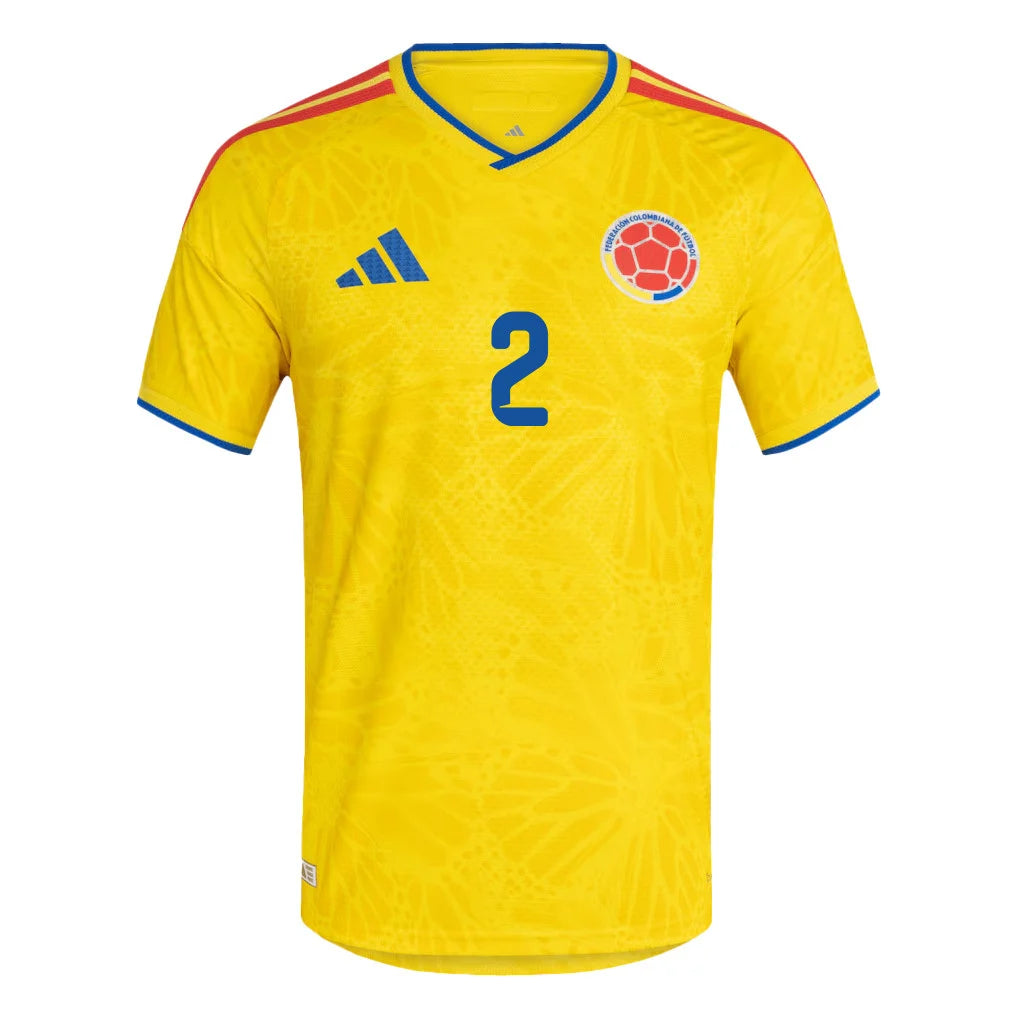 Muñoz #2 Colombia thuisshirt WK 2026 voetbalshirt