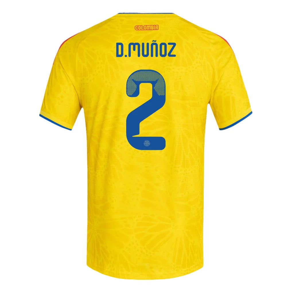 Muñoz #2 Colombia thuisshirt WK 2026 voetbalshirt