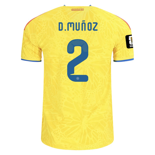 Maillot domicile de la Colombie (version joueur) pour la Coupe du Monde 2026