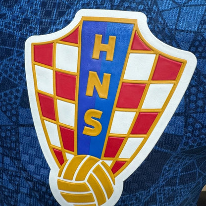 Camiseta de fútbol de visitante de Croacia para el Mundial 2026 (versión de jugador)