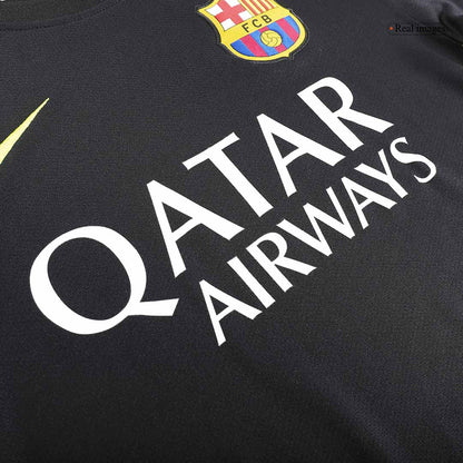Messi #10 Barcelona 2013/14 Retro Tercera Camiseta de Fútbol de Visitante