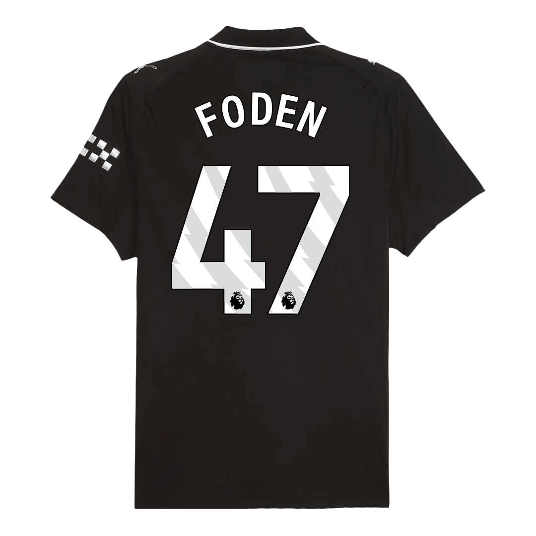 FODEN #47 マンチェスター・シティ 2025/26 アウェイ 選手仕様ユニフォーム