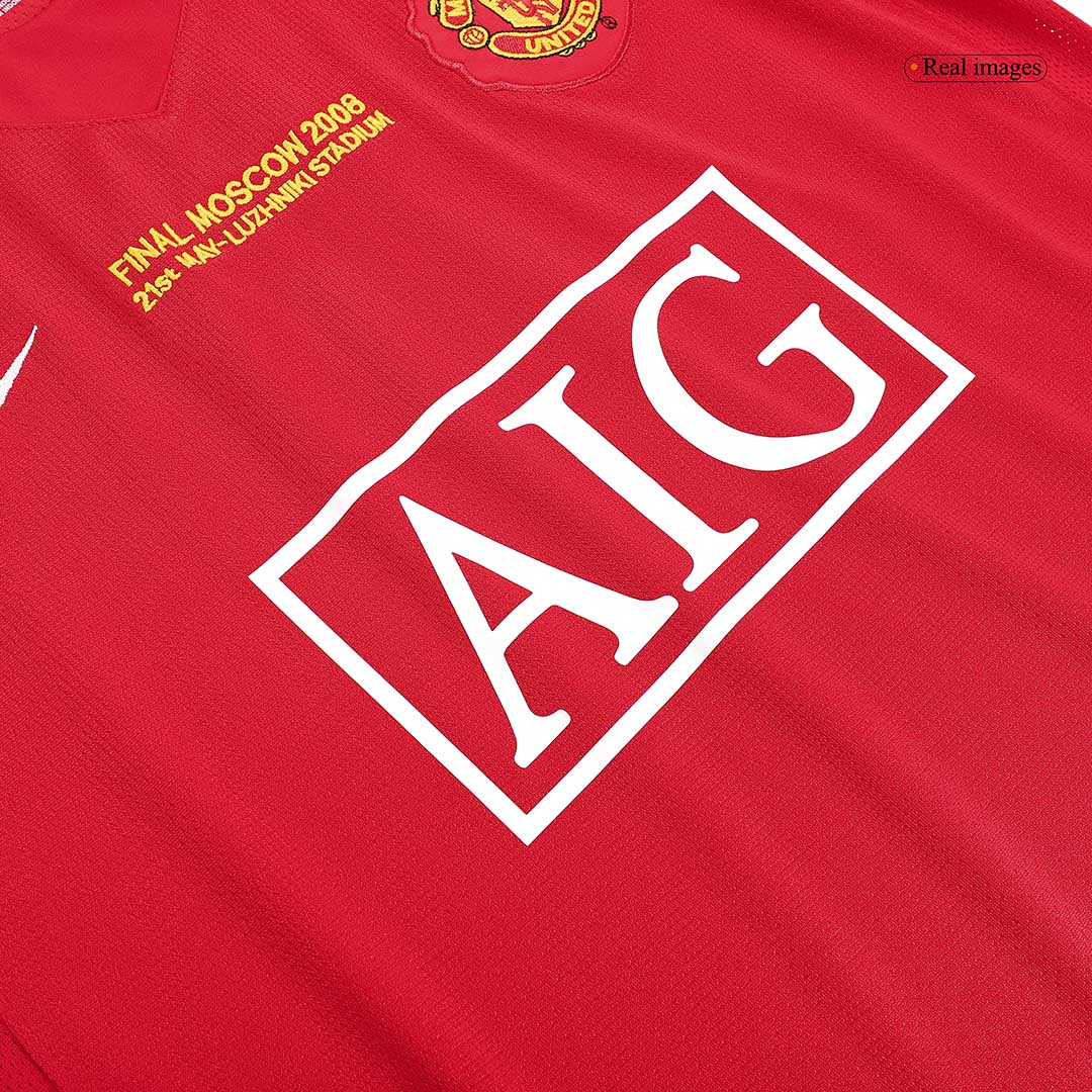 Manchester United 2007/08 Heimtrikot Retro - UCL-Finale