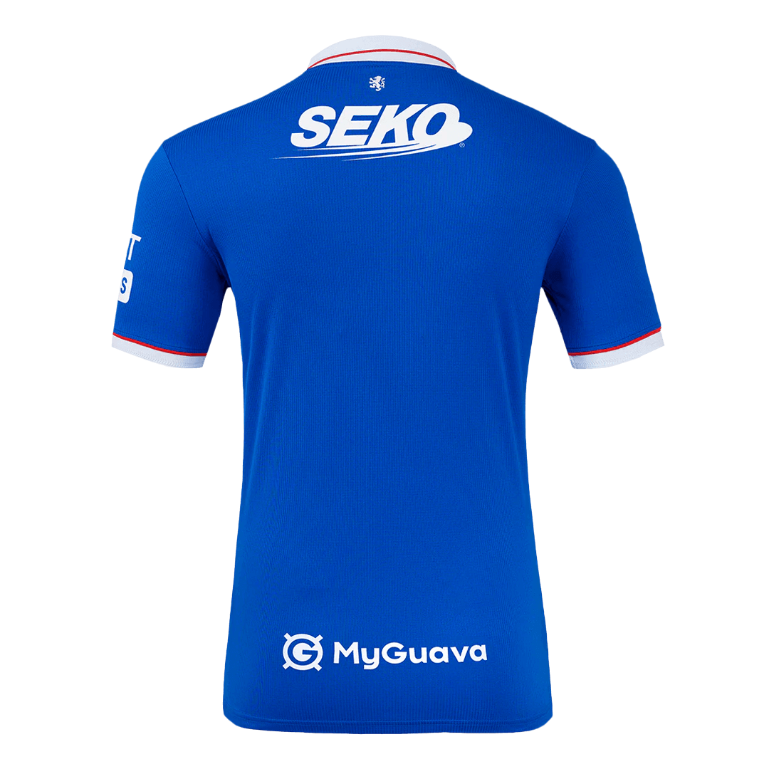 Maillot domicile des Glasgow Rangers 2025/26