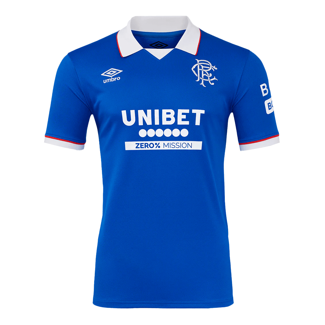 Maillot domicile des Glasgow Rangers 2025/26