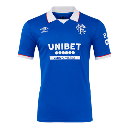 Maillot domicile des Glasgow Rangers 2025/26