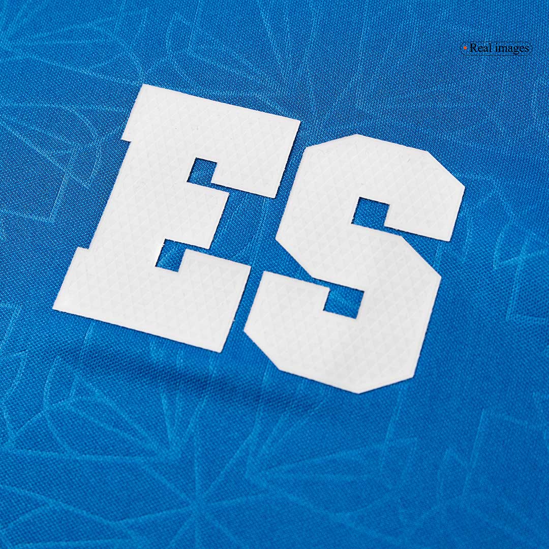 El Salvador Home Soccer Jersey 2025 Blue