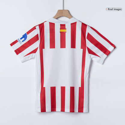Atletico Madrid hjemmedrakt for barn - Trøye+shorts 2025/26