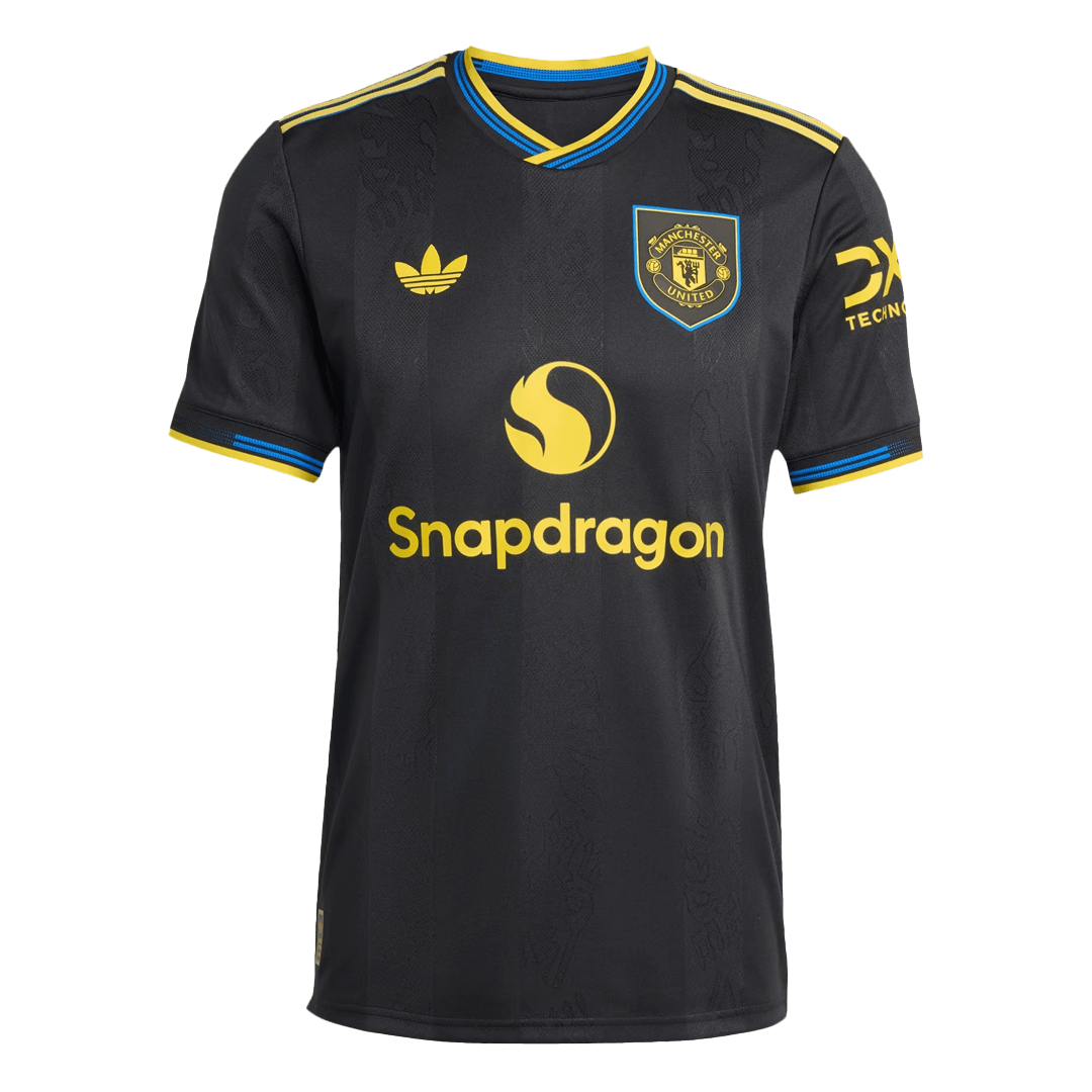 B.FERNANDES #8 Manchester United 2025/26 tredjedrakt, spillerversjon