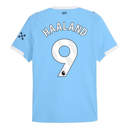 HAALAND #9 Manchester City Heimtrikot Spielerversion 2025/26 Blau