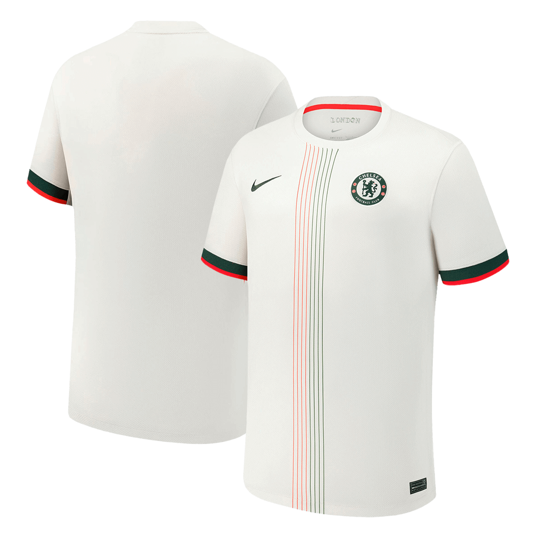 Chelsea uitshirt voetbal 2025/26 wit