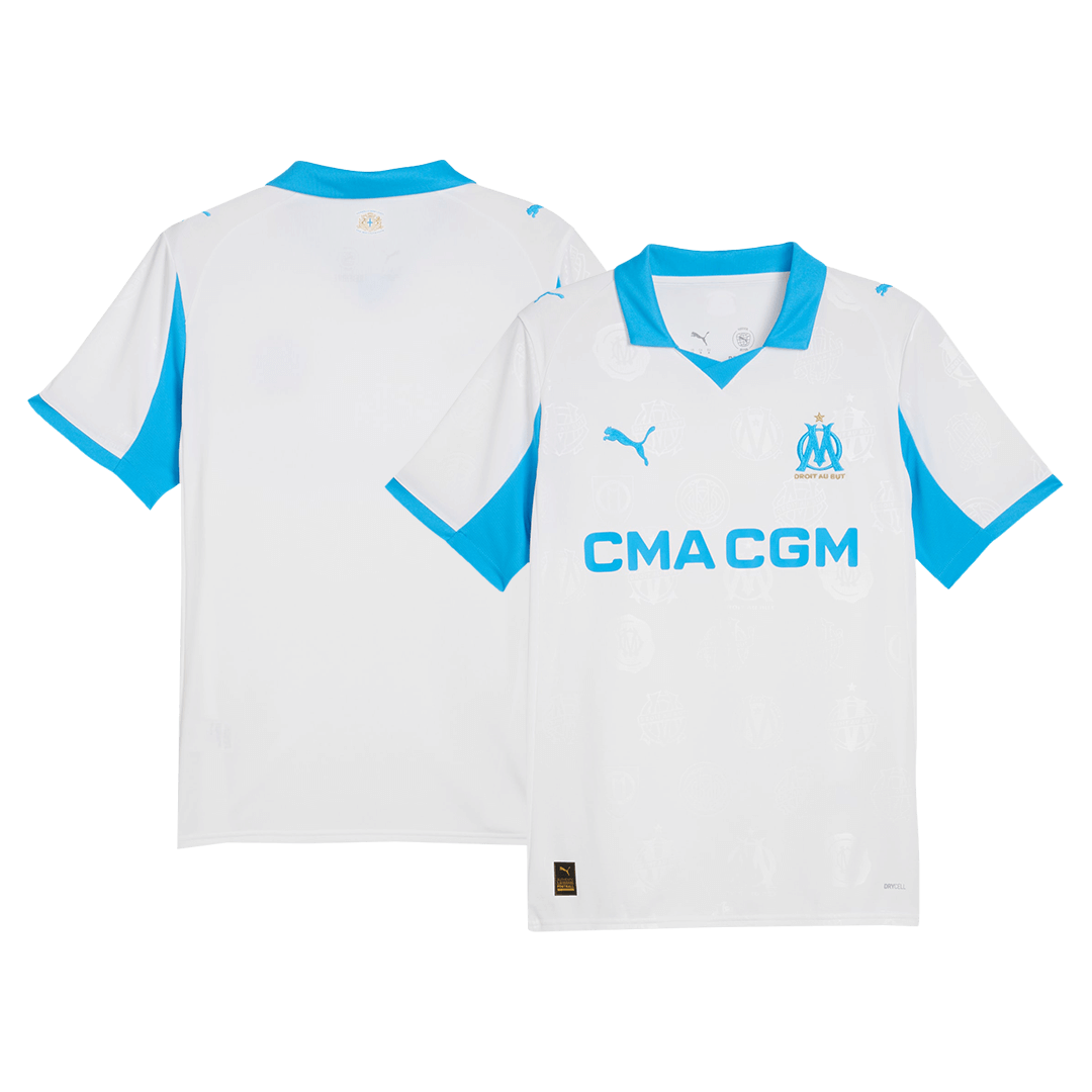 Marseille Heim Fußballtrikot 2025/26
