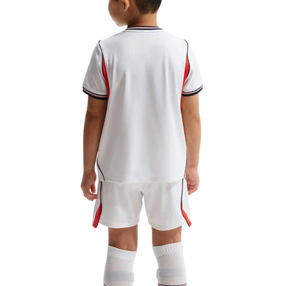 イングランド代表 キッズ ホームユニフォームキット（シャツ＋パンツ） 2026ワールドカップ