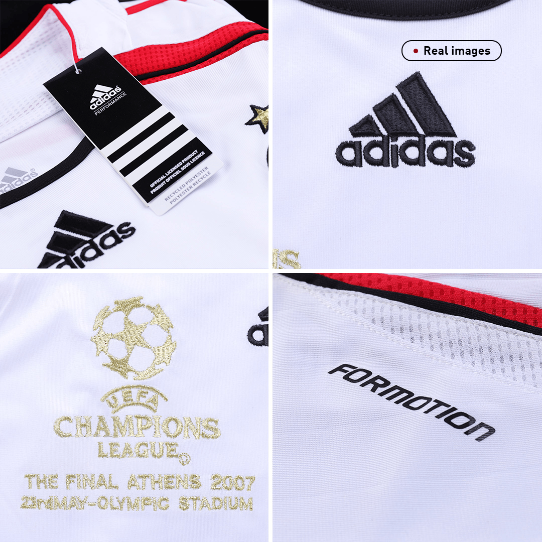 KAKA' #22 AC Mailand 2006/07 Auswärts Retro-Trikot - UCL
