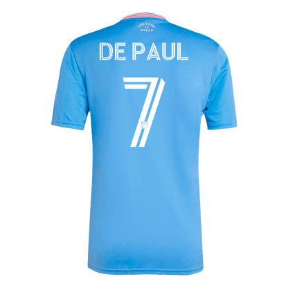 DE PAUL #7 Inter Miami CF Derde Uitwedstrijd Voetbalshirt 2025