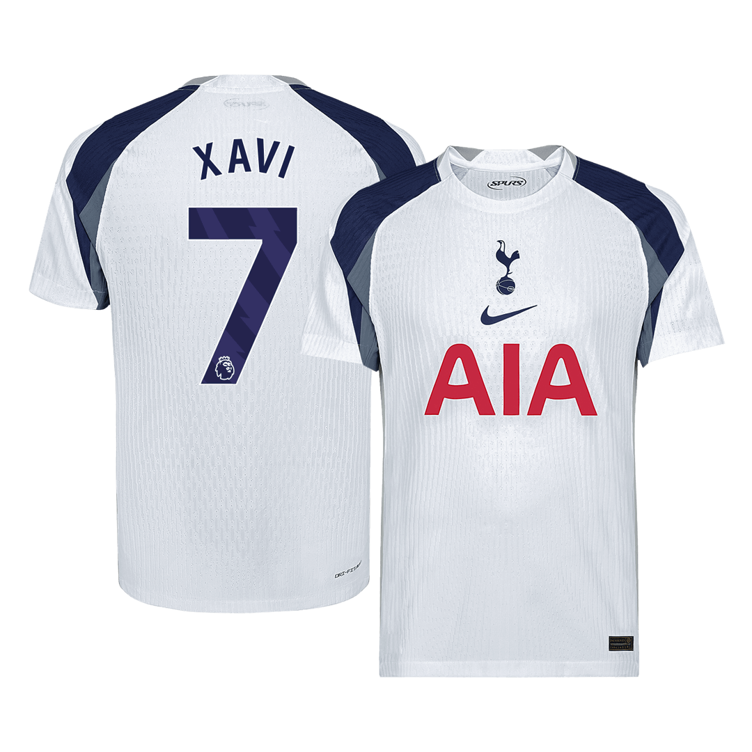 XAVI #7 Φανέλα Ποδοσφαίρου Tottenham Hotspur Home Player Version 2025/26
