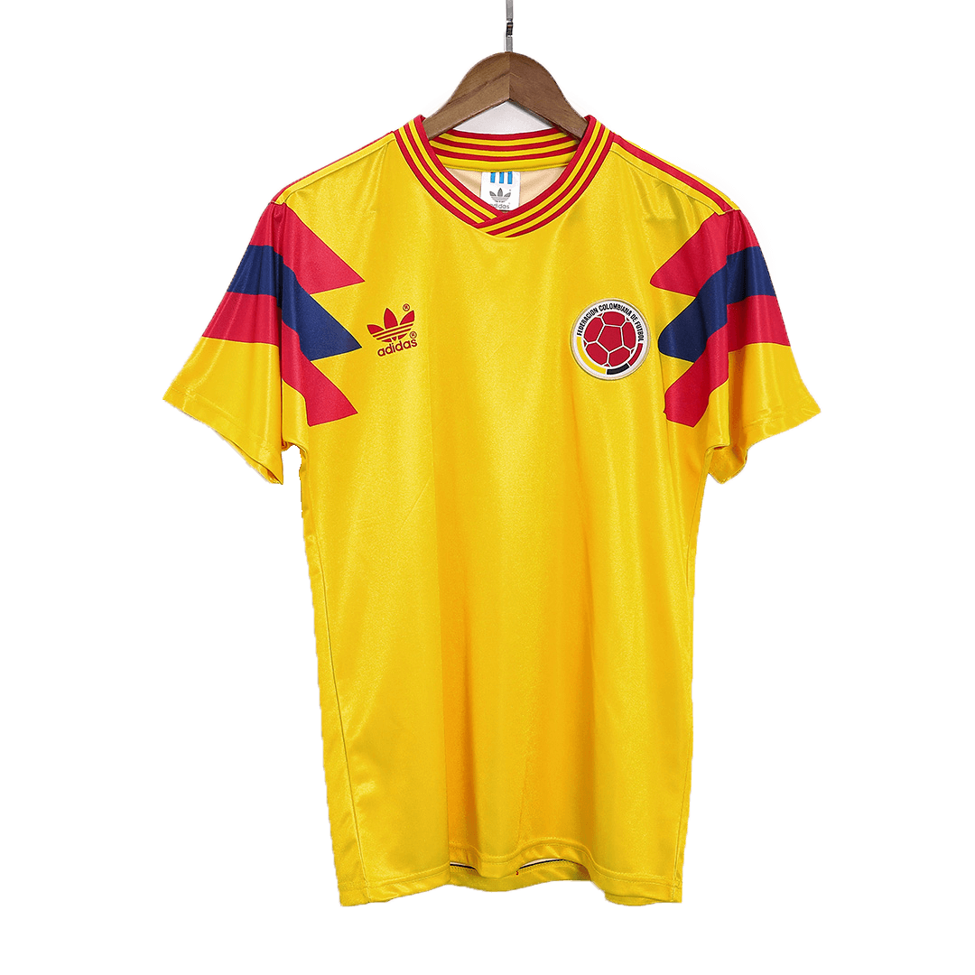Colombia 1990 Hjemme Retro Fotballdrakt