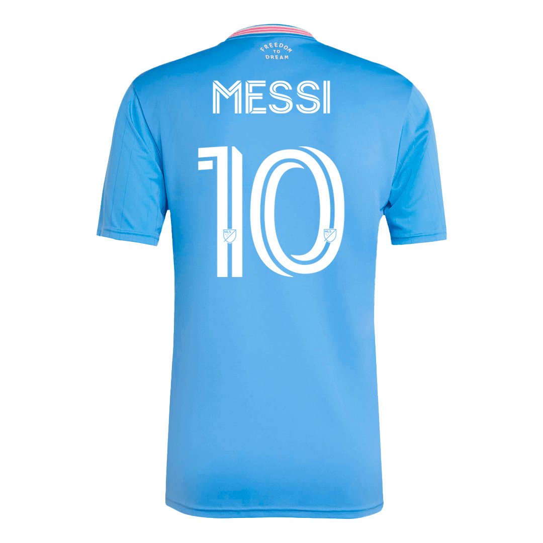 Φανέλα ποδοσφαίρου MESSI #10 Inter Miami CF, τρίτη εκτός έδρας, 2025