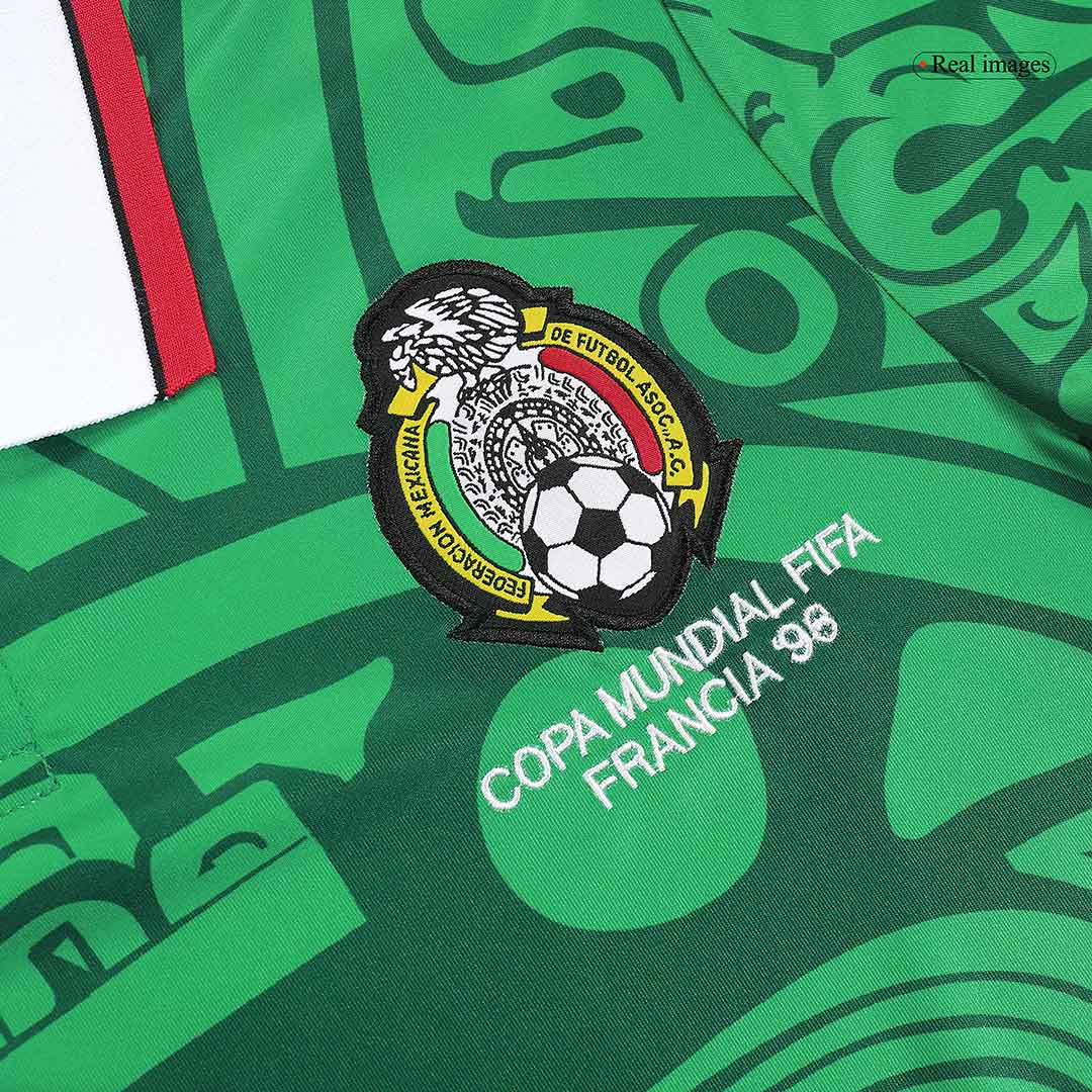 Maillot de football rétro domicile Mexique 1998