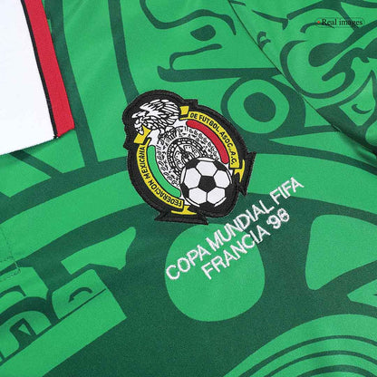 Maillot de football rétro domicile Mexique 1998